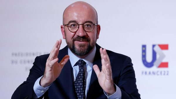 Charles Michel, presidente del Consejo Europeo - Sputnik Mundo