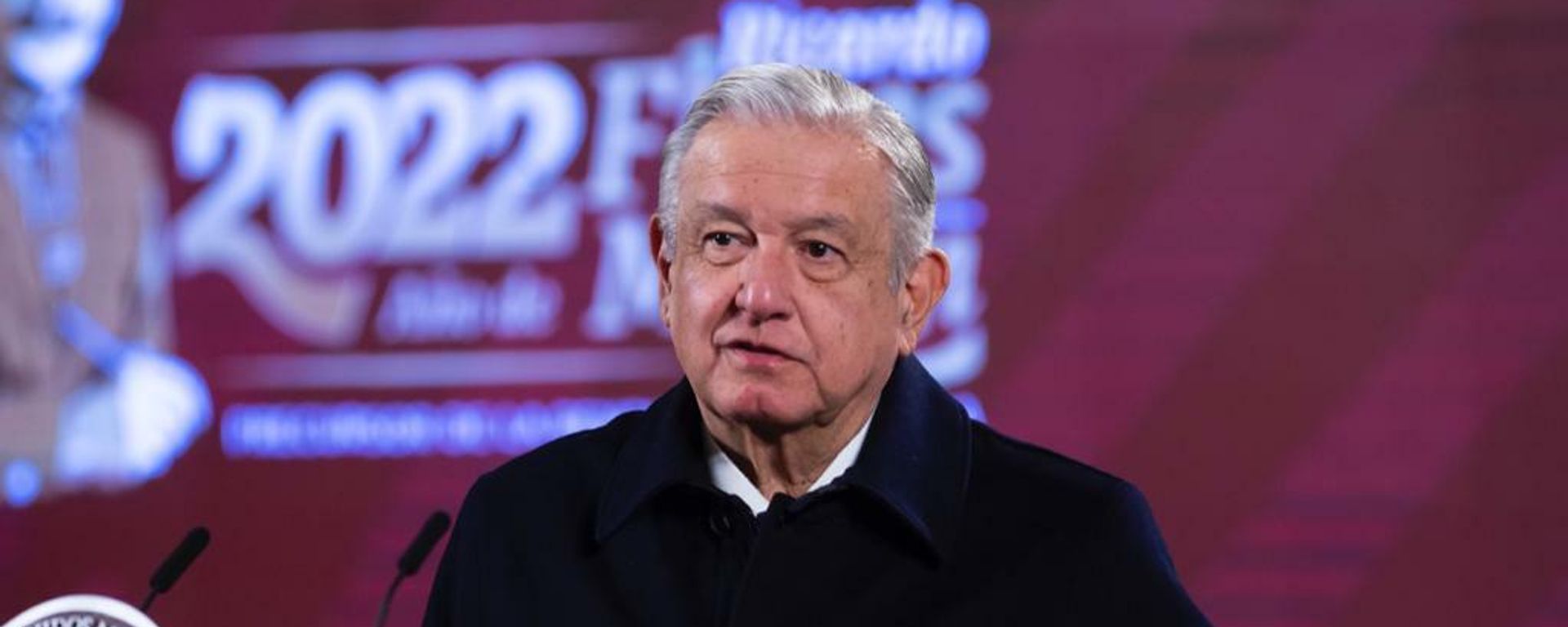 Andrés Manuel López Obrador, presidente de México. - Sputnik Mundo, 1920, 22.01.2022
