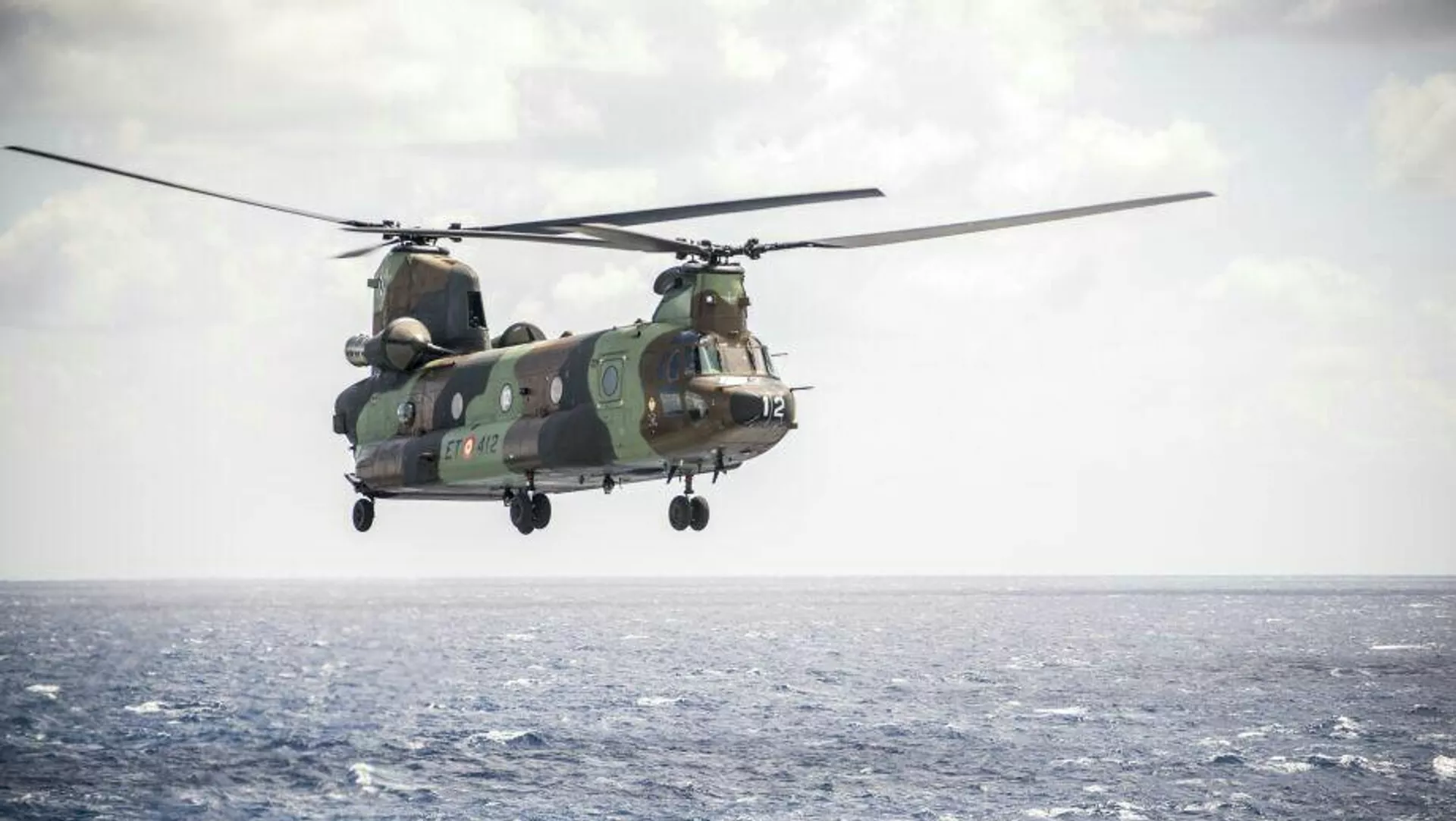 Helicóptero Chinook del Ejército de Tierra