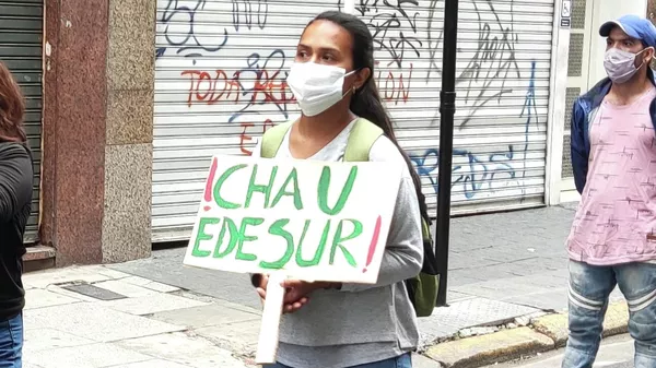 Protesta en Buenos Aires frente a Edesur - Sputnik Mundo