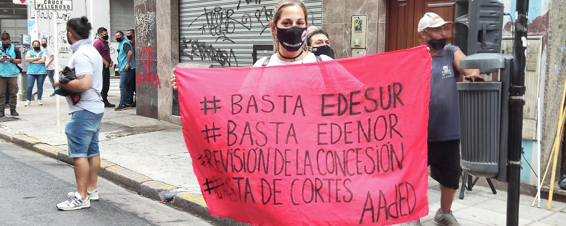 Protesta en Buenos Aires frente a Edesur - Sputnik Mundo, 1920, 22.03.2023