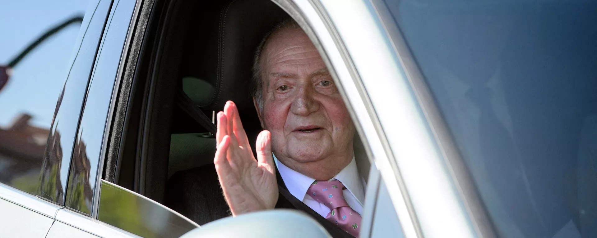 Imagen referencial de Juan Carlos I dentro de un coche Imagen referencial de Juan Carlos I dentro de un coche - Sputnik Mundo, 1920, 21.01.2022