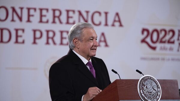 El presidente de México, Andrés Manuel López Obrador. - Sputnik Mundo