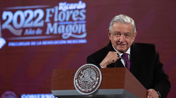 Andrés Manuel López Obrador, presidente de México  - Sputnik Mundo