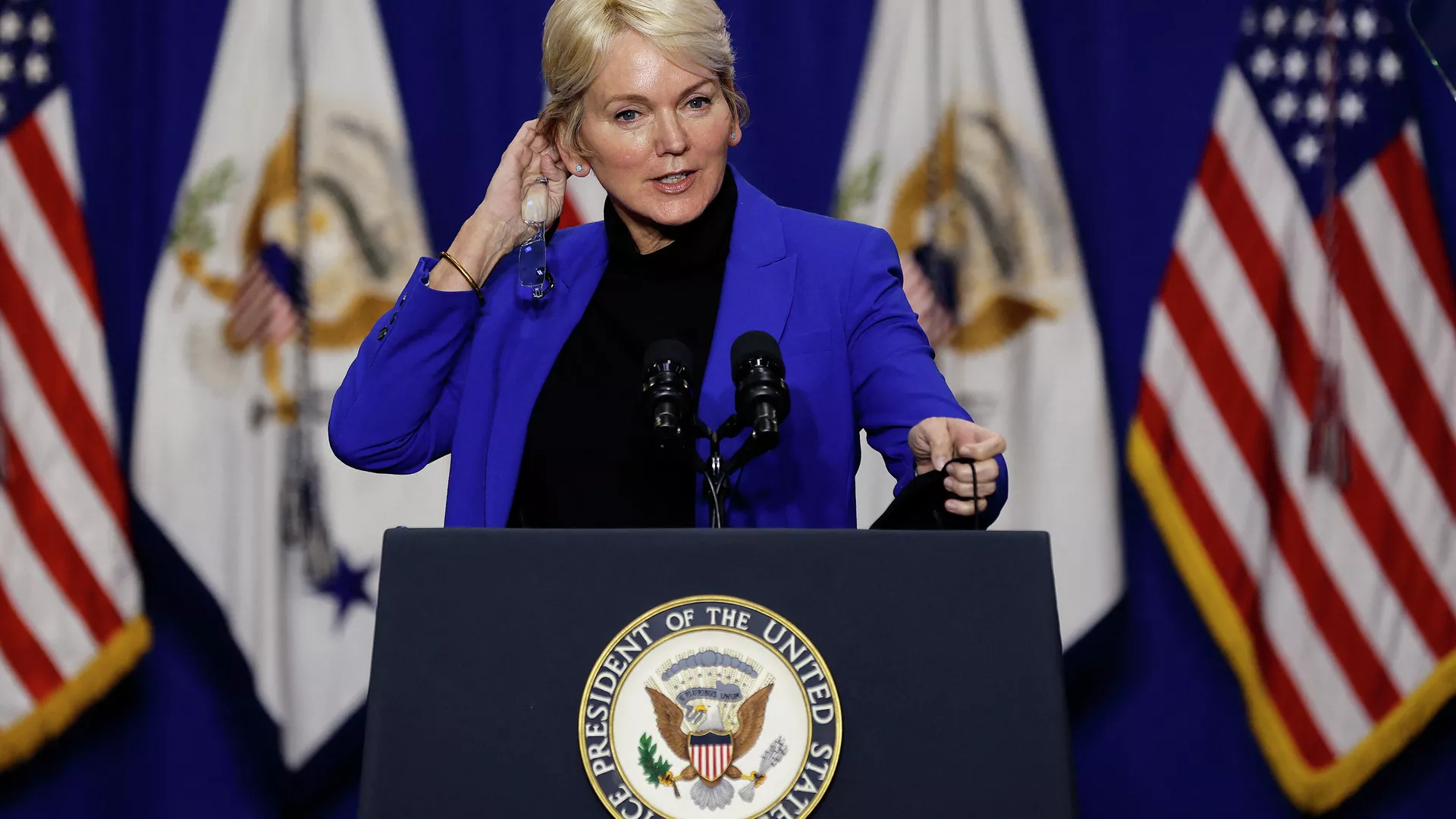 Jennifer Granholm, secretaria de Energía de EEUU