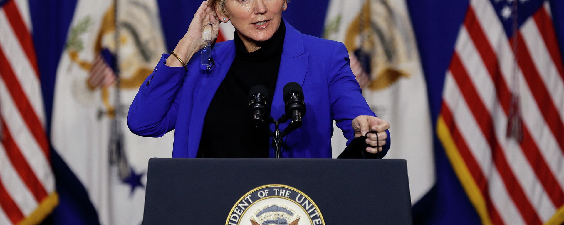 Jennifer Granholm, secretaria de Energía de EEUU - Sputnik Mundo, 1920, 21.01.2022