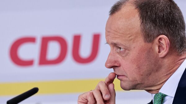 Friedrich Merz, presidente de la CDU - Sputnik Mundo