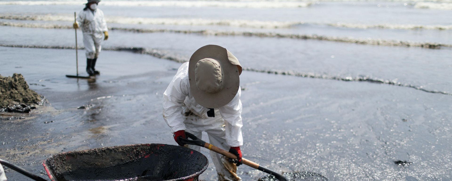 El derrame de petróleo en Perú El derrame de petróleo en Perú - Sputnik Mundo, 1920, 22.01.2022
