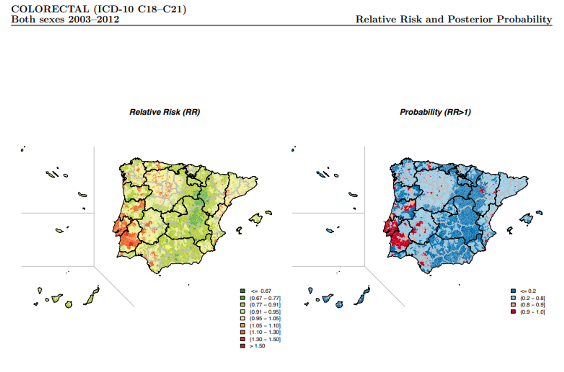 Mapa de riesgo del cáncer colorrectal - Sputnik Mundo, 1920, 24.01.2022
