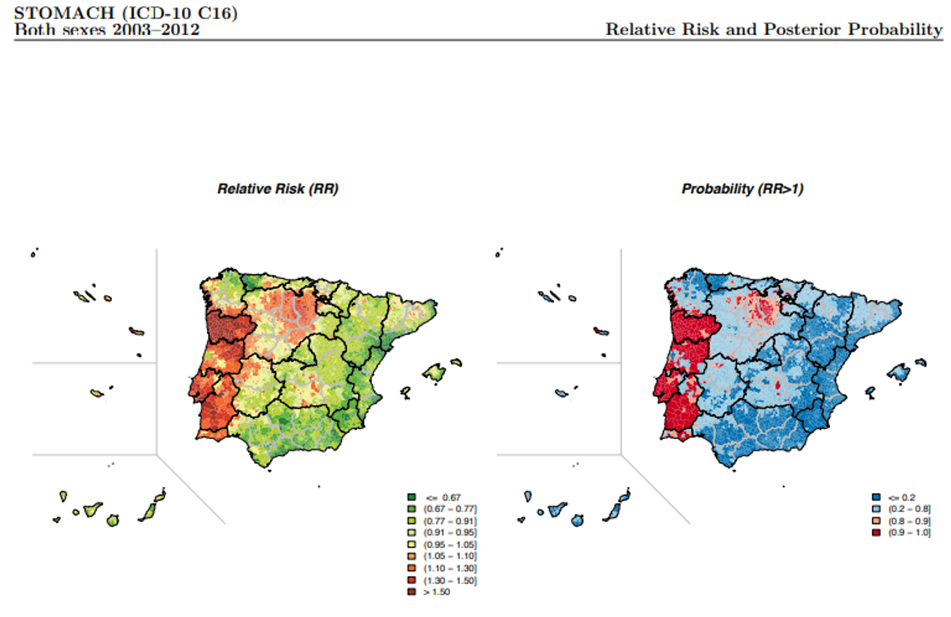 Mapa de riesgo del cáncer de estómago - Sputnik Mundo, 1920, 24.01.2022