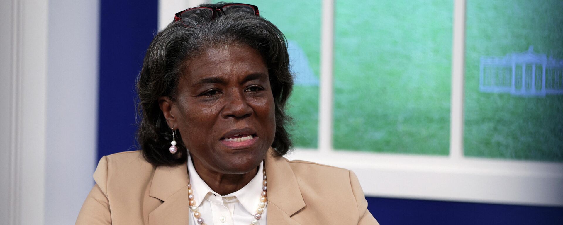 La embajadora estadounidense ante Naciones Unidas, Linda Thomas-Greenfield - Sputnik Mundo, 1920, 18.02.2022