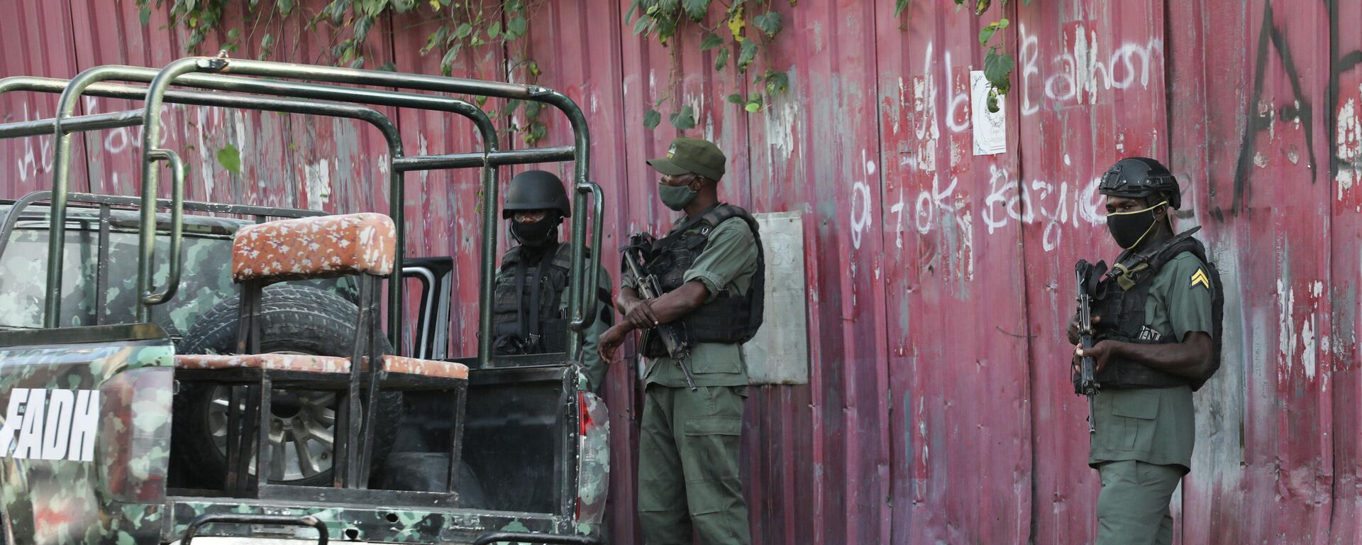 Miembros de las Fuerzas Armadas de Haití - Sputnik Mundo, 1920, 25.01.2022