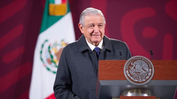 El presidente de México, Andrés Manuel López Obrador - Sputnik Mundo