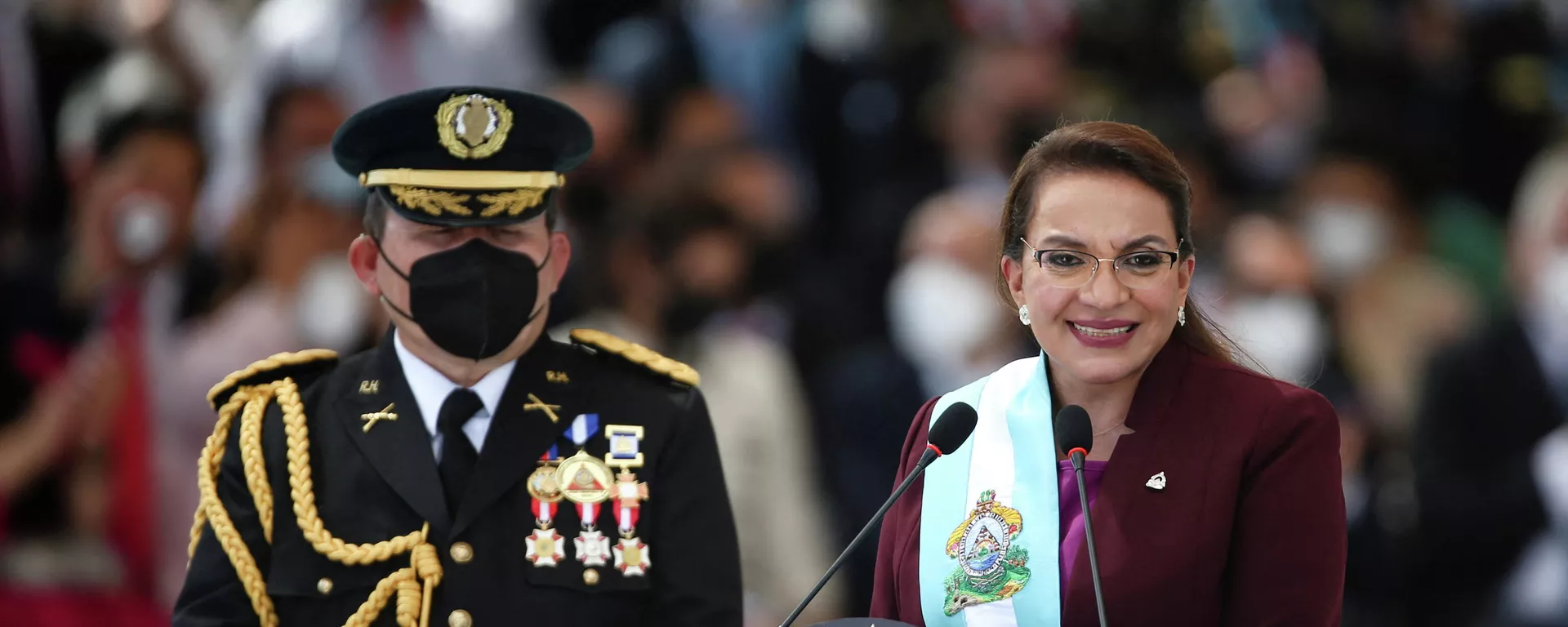 Toma de posesión de Xiomara Castro Toma de posesión de Xiomara Castro - Sputnik Mundo, 1920, 27.01.2022