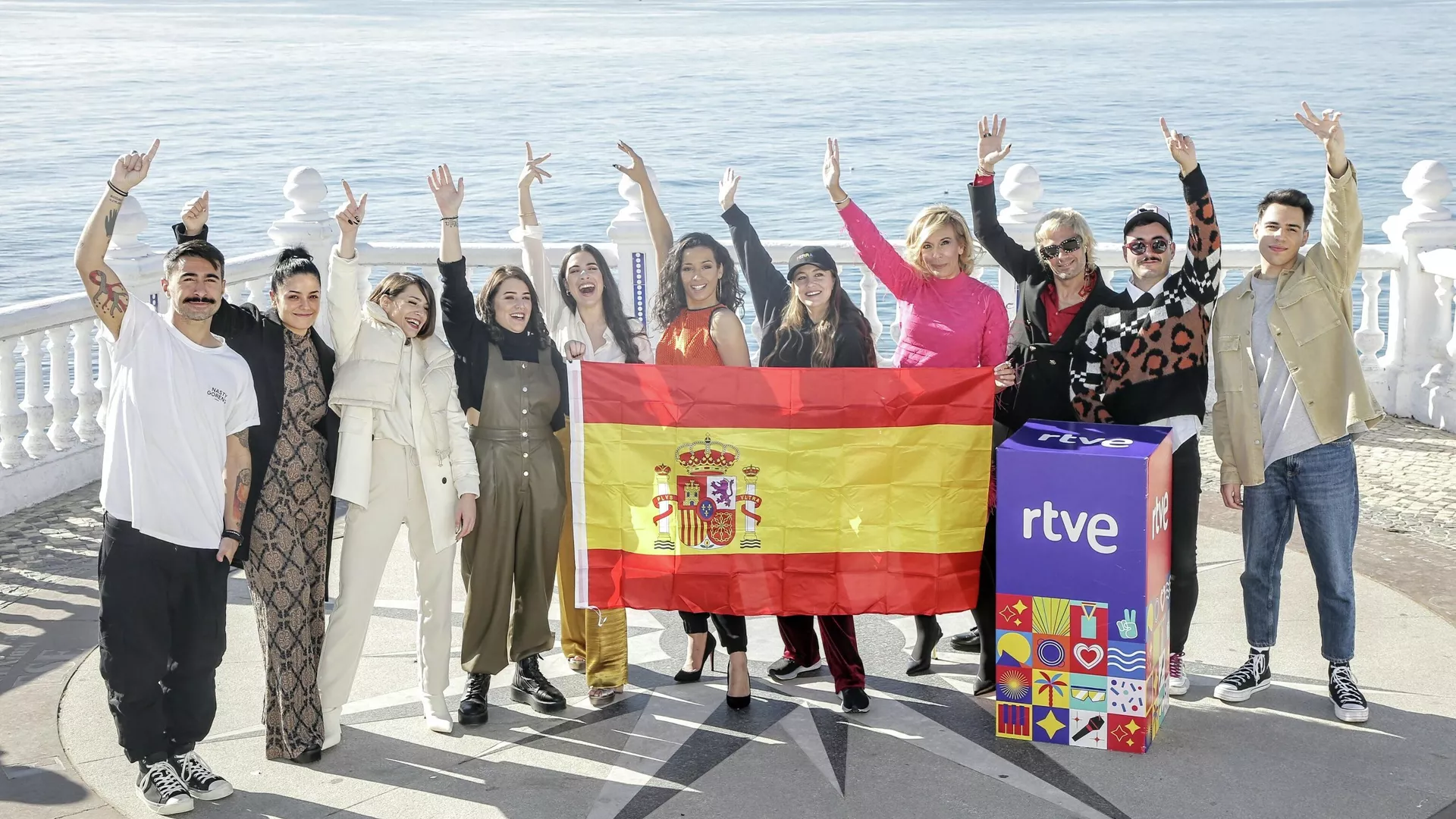 Candidatos a representar a España en Eurovisión (Benidorm, Alicante) Candidatos a representar a España en Eurovisión (Benidorm, Alicante) - Sputnik Mundo, 1920, 29.01.2022