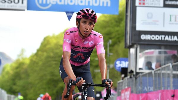 Egan Bernal, ciclista colombiano (archivo) - Sputnik Mundo