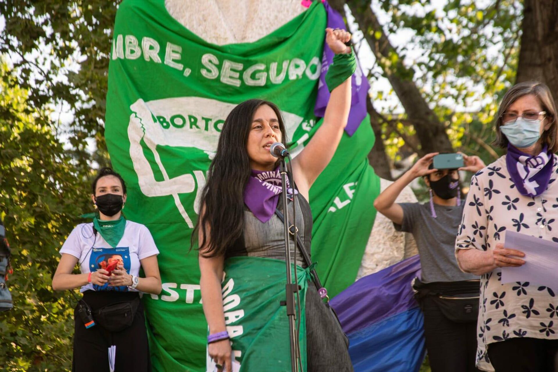 Pamela Valenzuela, vocera de la Coordinadora Feminista 8M, - Sputnik Mundo, 1920, 28.01.2022