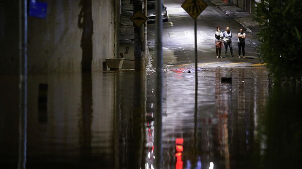 Lluvias en estado de Sao Paulo - Sputnik Mundo