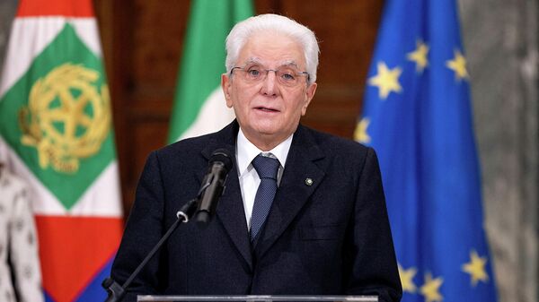 Sergio Mattarella, presidente de Italia - Sputnik Mundo