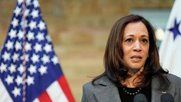 La vicepresidenta de Estados Unidos, Kamala Harris - Sputnik Mundo