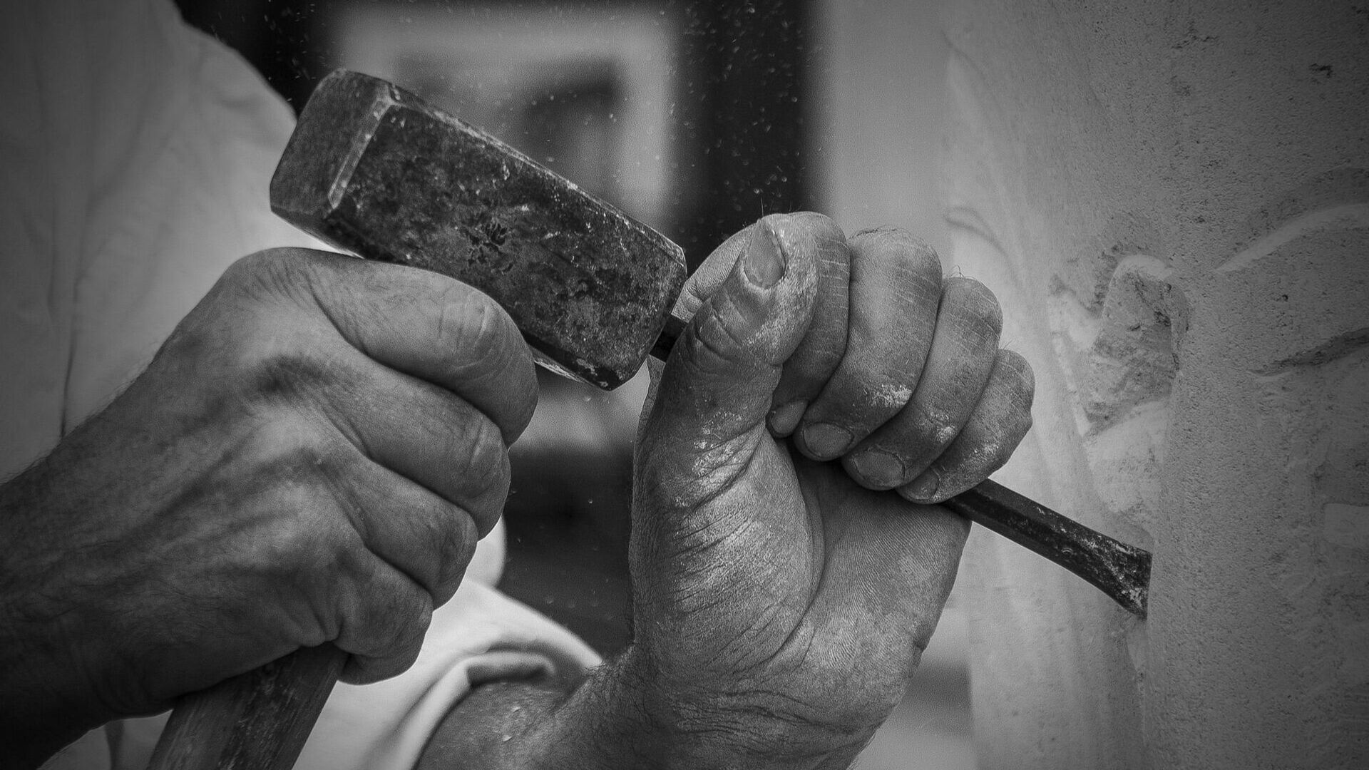 Imagen referencial de un escultor  - Sputnik Mundo, 1920, 02.02.2022