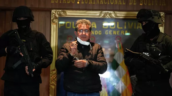 El exjefe antidrogas boliviano Maximiliano Dávila - Sputnik Mundo