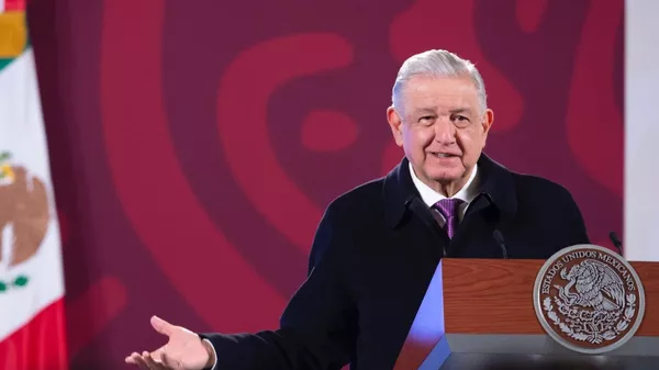 Andrés Manuel López Obrador, presidente de México - Sputnik Mundo