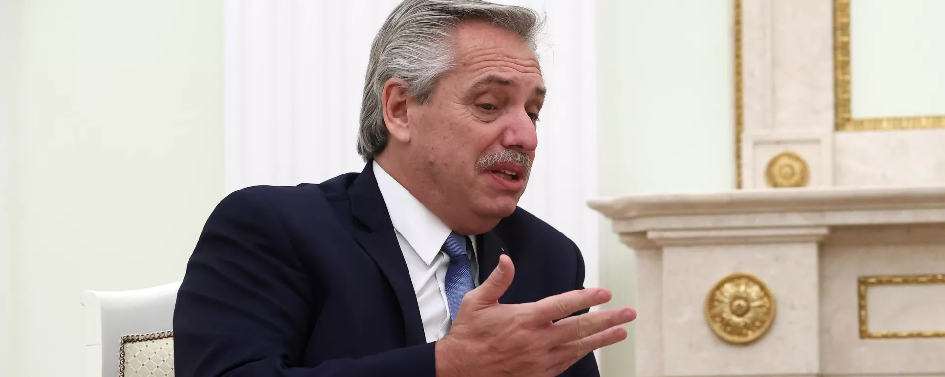El presidente de Argentina, Alberto Fernández El presidente de Argentina, Alberto Fernández - Sputnik Mundo, 1920, 22.02.2022