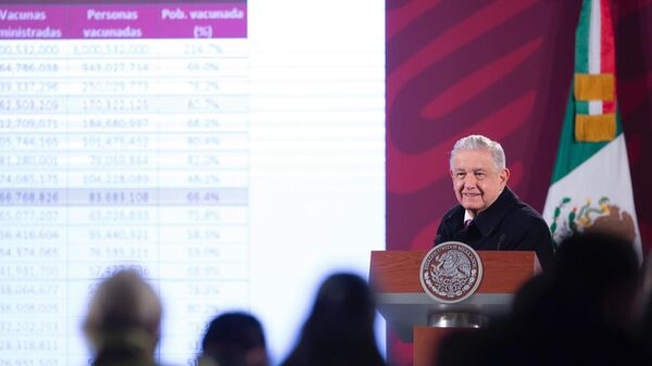El presidente de México, Andrés Manuel López Obrador. - Sputnik Mundo