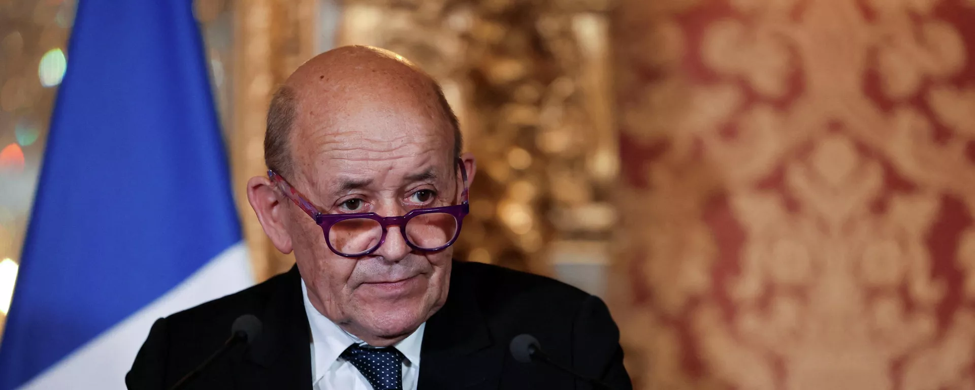 El ministro francés de Asuntos Exteriores, Jean-Yves Le Drian El ministro francés de Asuntos Exteriores, Jean-Yves Le Drian - Sputnik Mundo, 1920, 03.02.2022