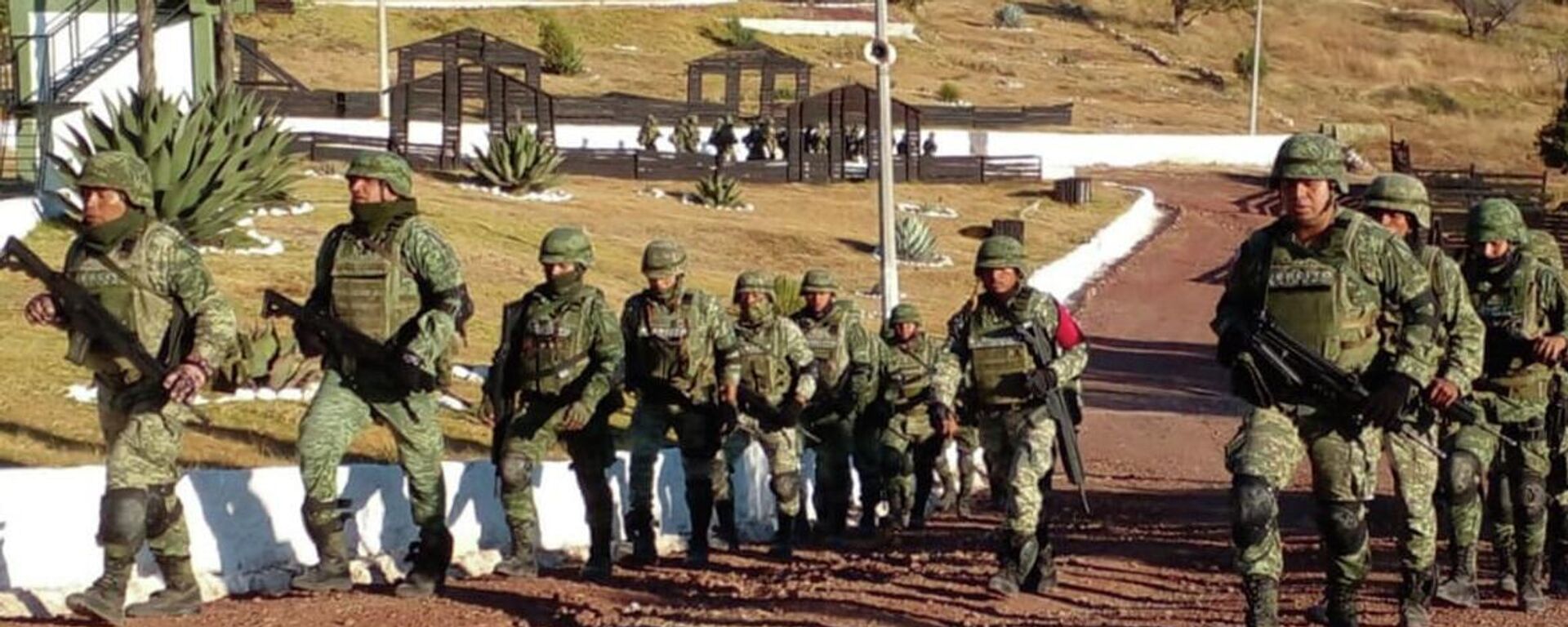 Elementos de las fuerzas armadas de México. - Sputnik Mundo, 1920, 11.05.2022