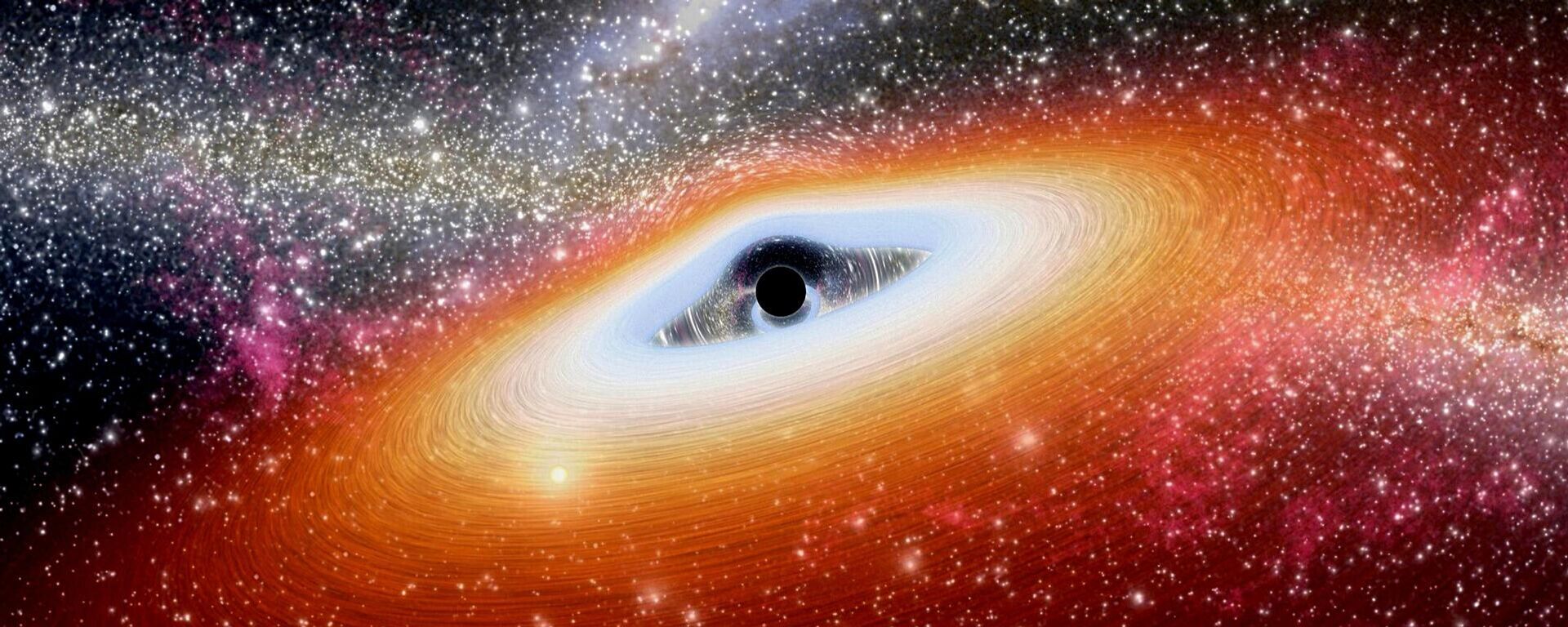 Un agujero negro, imagen ilustrativa - Sputnik Mundo, 1920, 04.02.2022