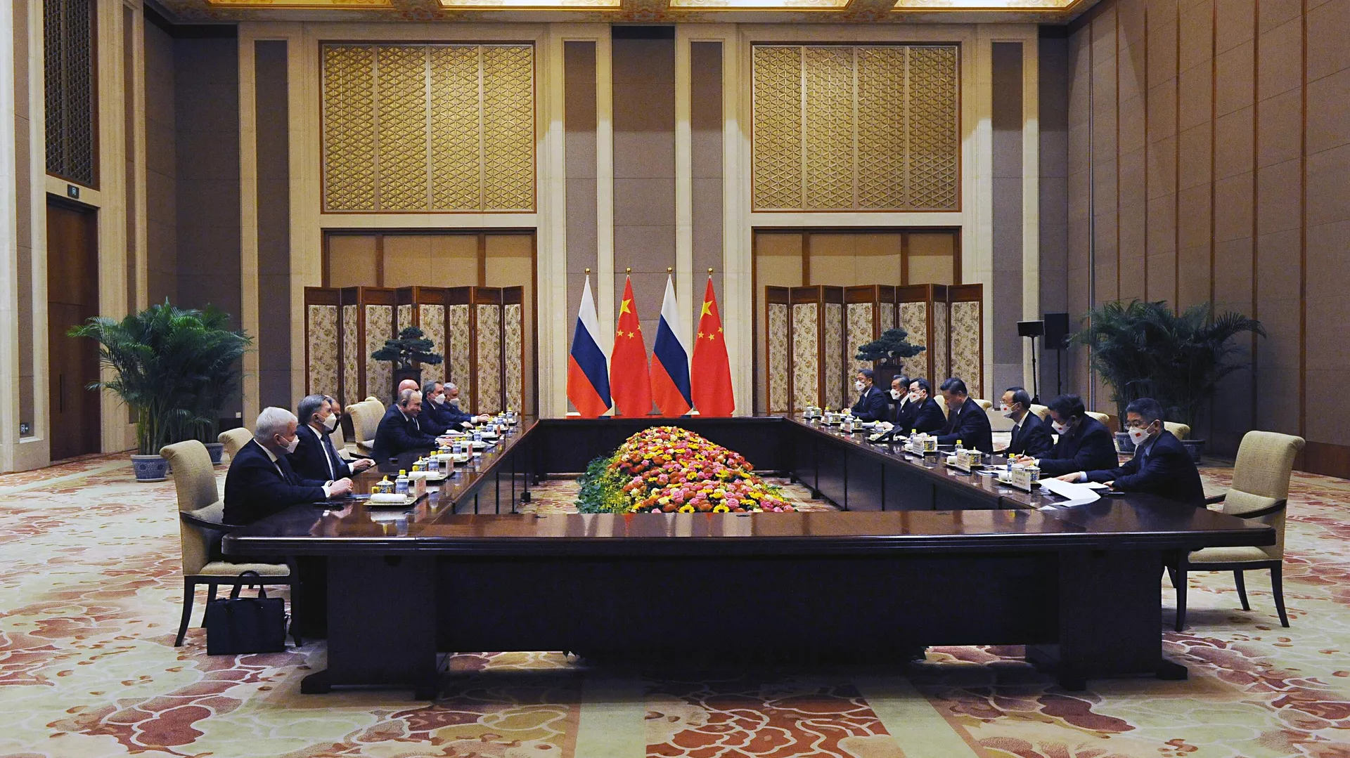 La reunión entre el presidente ruso, Vladímir Putin y el presidente chino Xi Jinping La reunión entre el presidente ruso, Vladímir Putin y el presidente chino Xi Jinping - Sputnik Mundo, 1920, 04.02.2022
