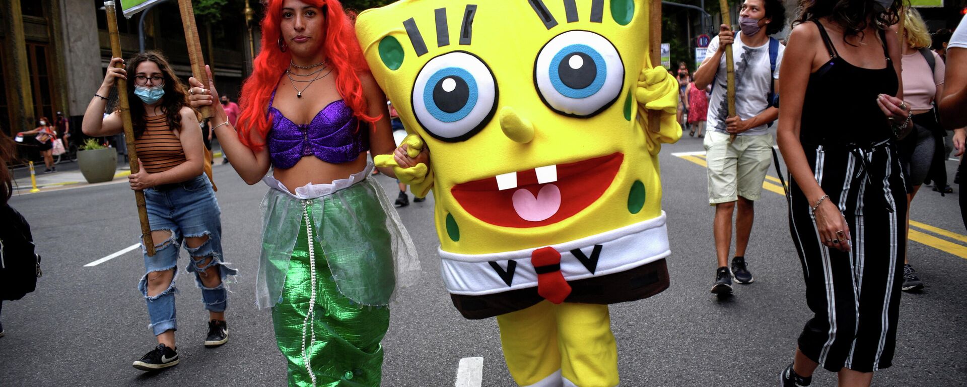 Protestas de las organizaciones ambientalistas en Argentina - Sputnik Mundo, 1920, 04.02.2022