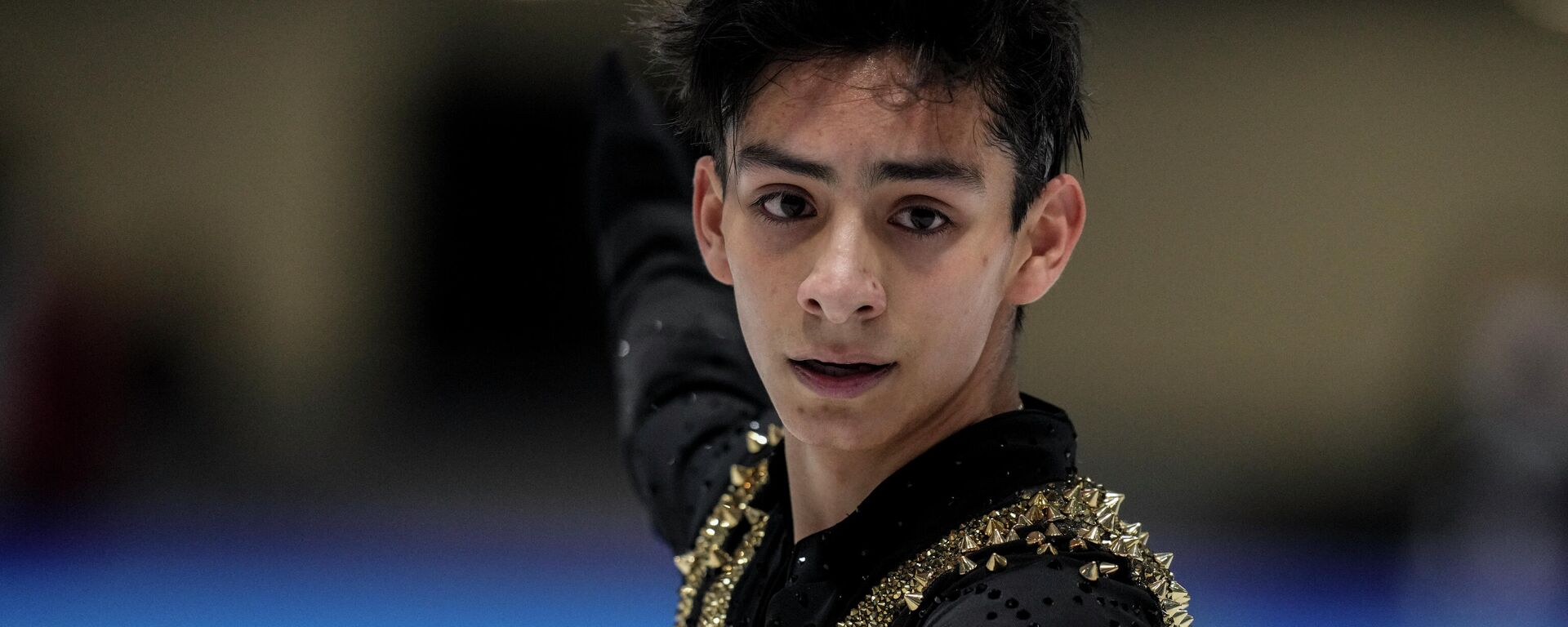 El patinador mexicano Donovan Carrillo durante un entrenamiento en los Juegos Olímpicos 2022  - Sputnik Mundo, 1920, 07.02.2022