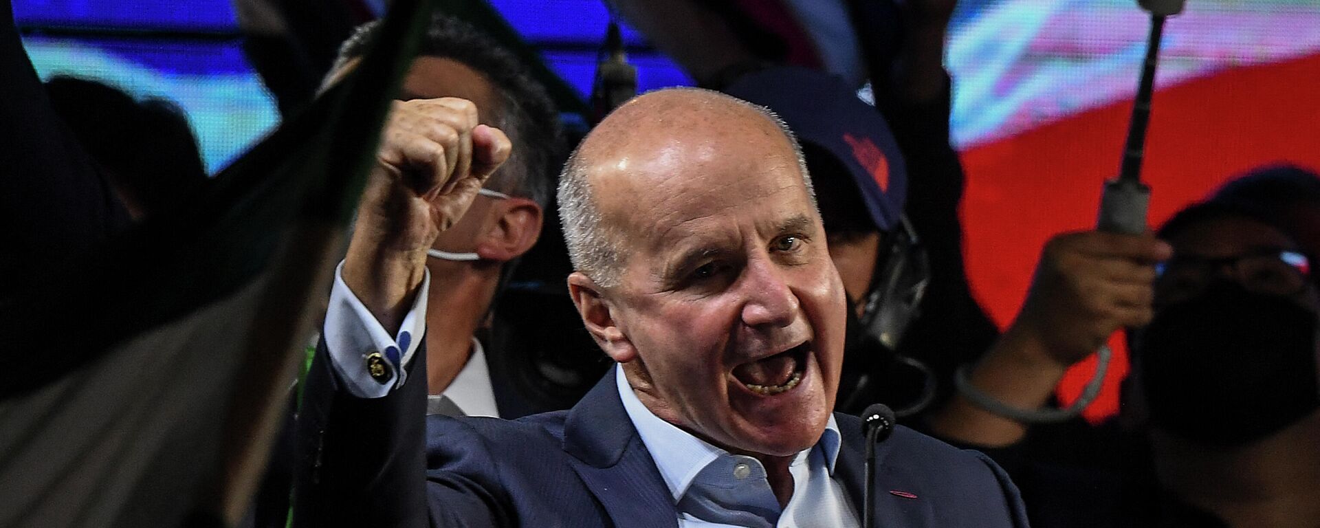 El exmandatario José María Figueres, candidato a la presidencia de Costa Rica por el Partido Liberación Nacional  - Sputnik Mundo, 1920, 07.02.2022