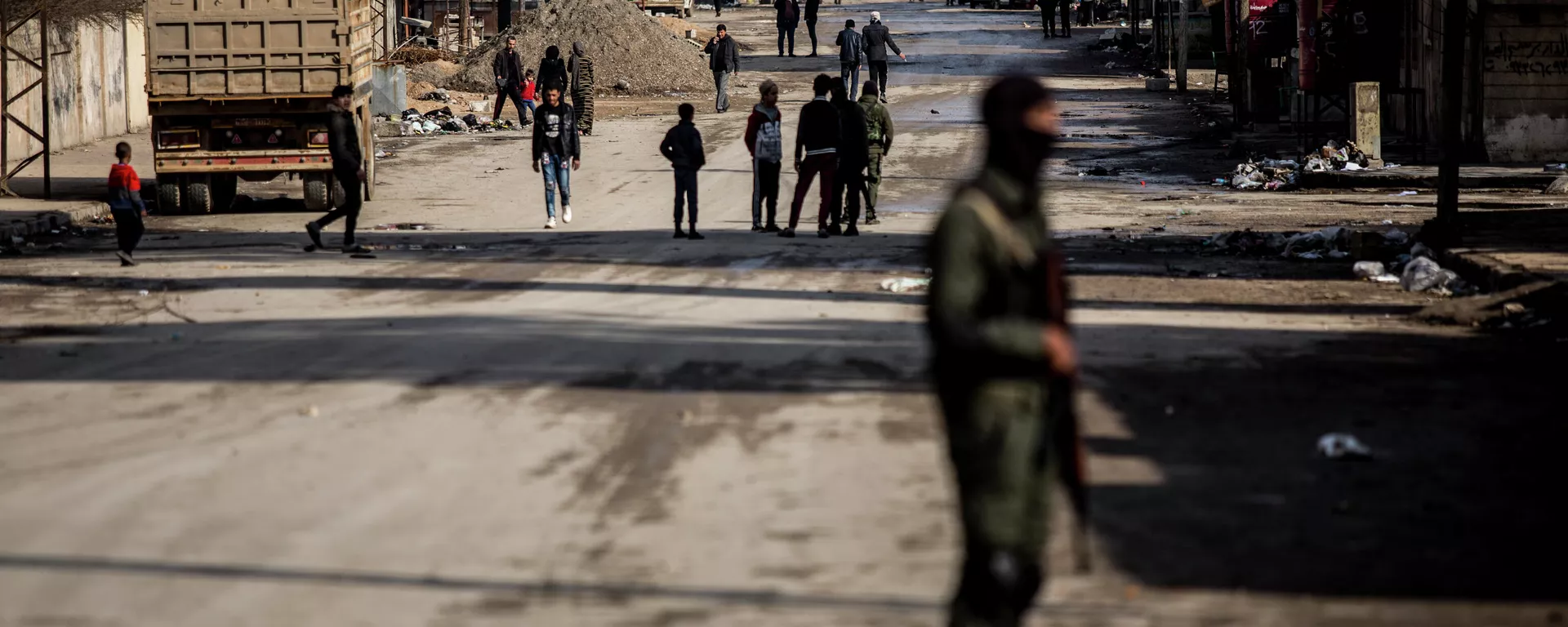 Una calle en Siria Una calle en Siria - Sputnik Mundo, 1920, 05.06.2022
