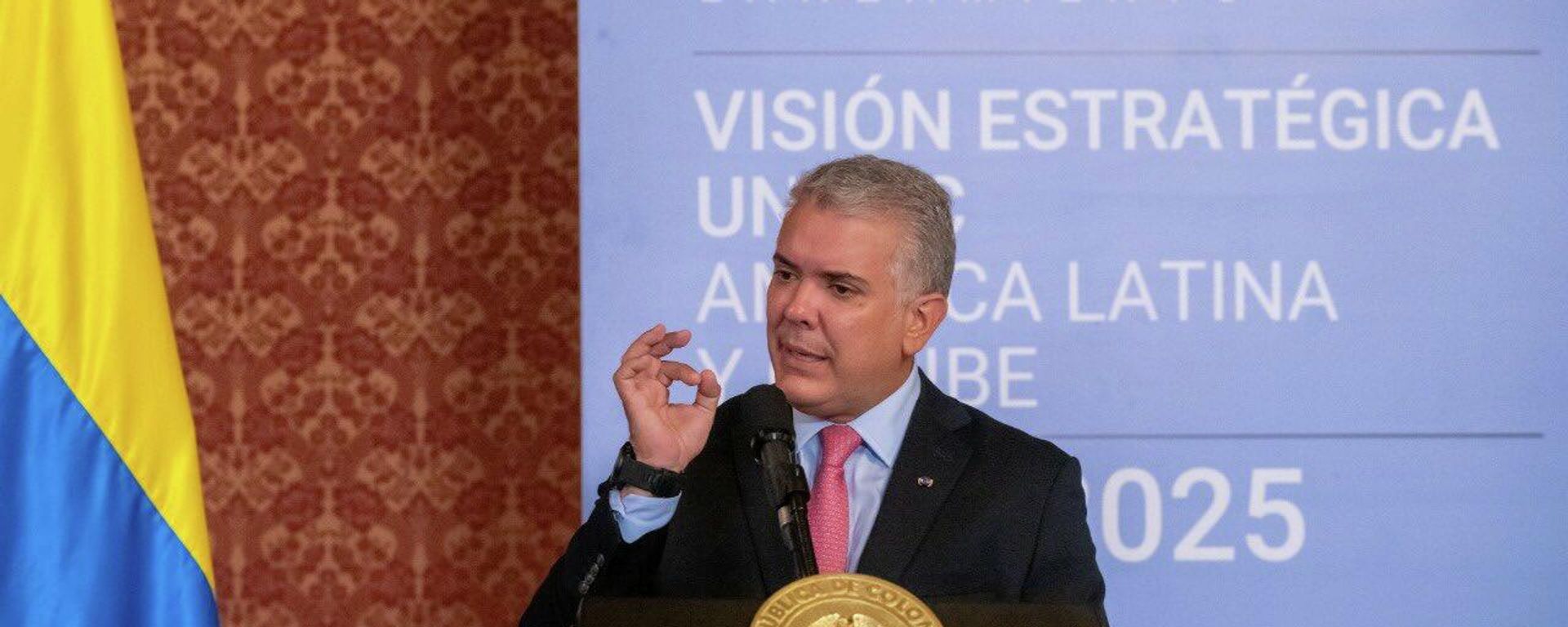El presidente de Colombia, Iván Duque El presidente de Colombia, Iván Duque - Sputnik Mundo, 1920, 28.04.2022