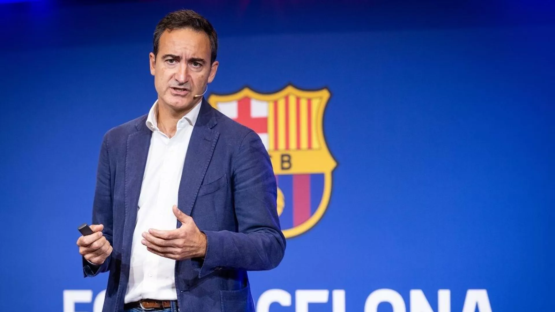 Ferran Reverter, director ejecutivo del FC Barcelona, 