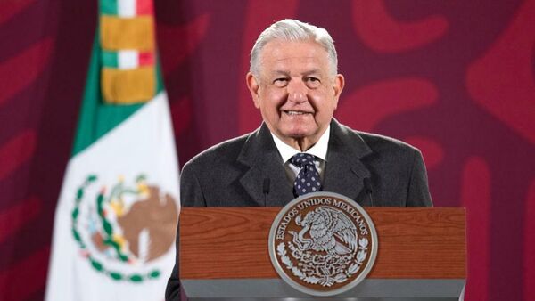 Andrés Manuel López Obrador, presidente de México  - Sputnik Mundo