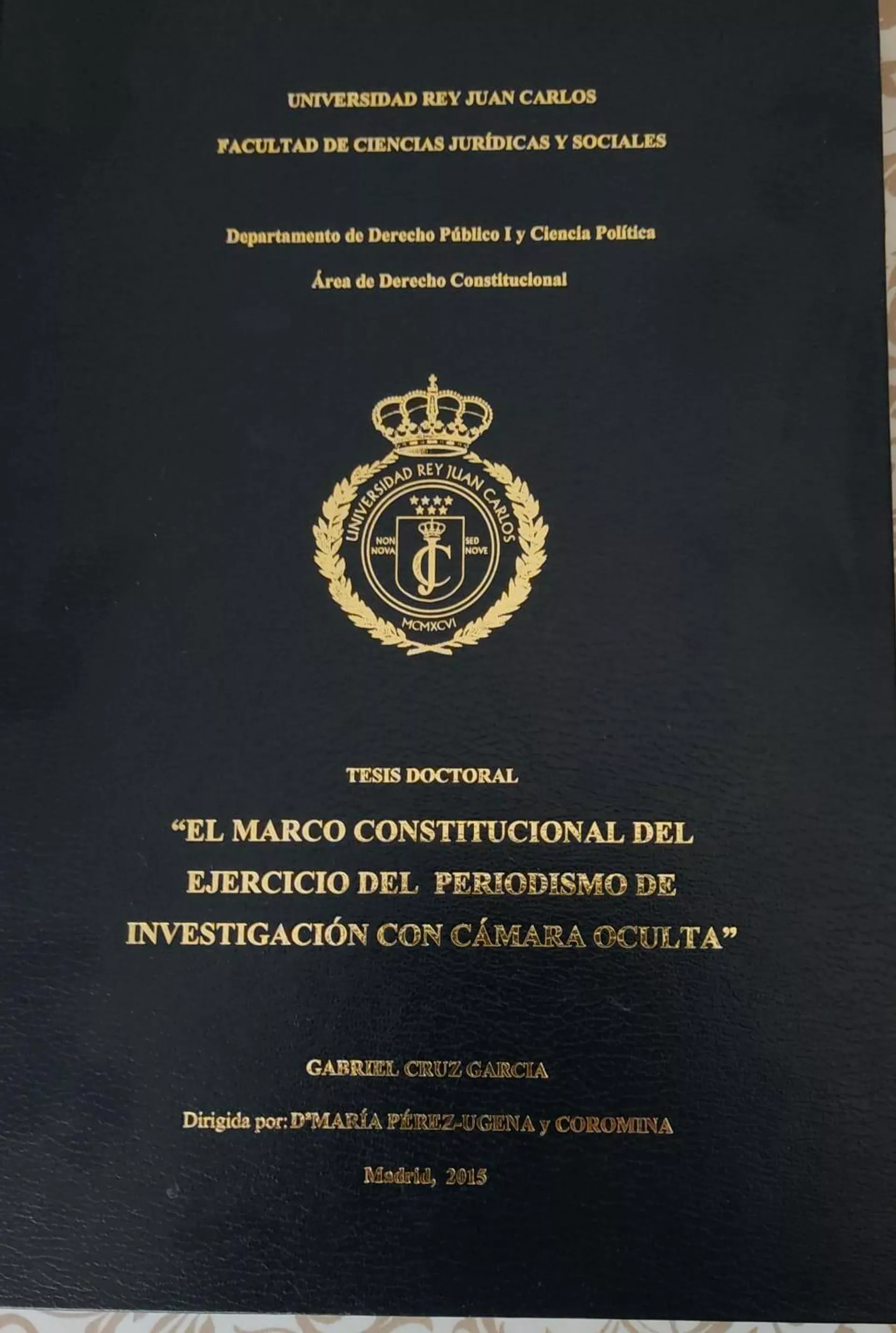 Tesis doctoral de Gabriel Cruz sobre el uso de la cámara oculta en periodismo Tesis doctoral de Gabriel Cruz sobre el uso de la cámara oculta en periodismo - Sputnik Mundo, 1920, 08.02.2022