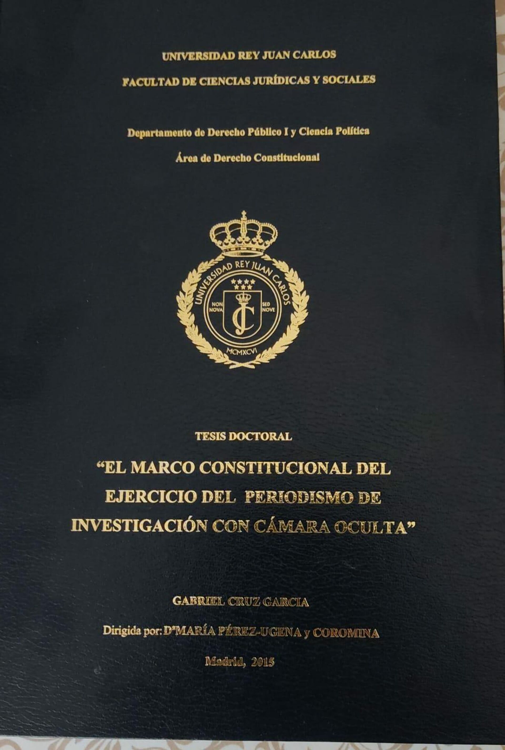 Tesis doctoral de Gabriel Cruz sobre el uso de la cámara oculta en periodismo - Sputnik Mundo, 1920, 08.02.2022