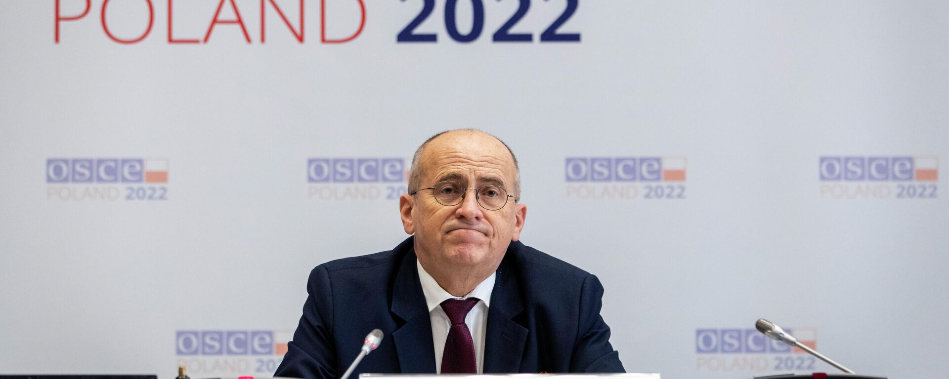  El presidente de la Organización para la Seguridad y Cooperación en Europa (OSCE) y canciller de Polonia, Zbigniew Rau - Sputnik Mundo, 1920, 08.02.2022