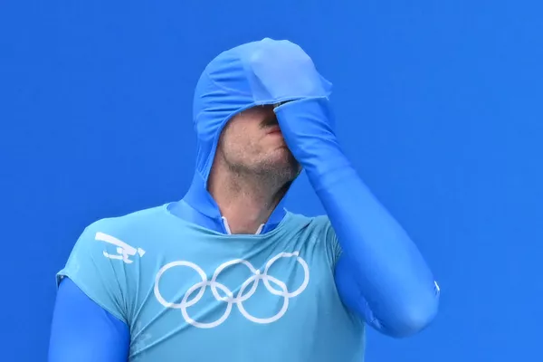 El corredor italiano de skeleton Mattia Gaspari antes de comenzar el entrenamiento. El corredor italiano de skeleton Mattia Gaspari antes de comenzar el entrenamiento. - Sputnik Mundo