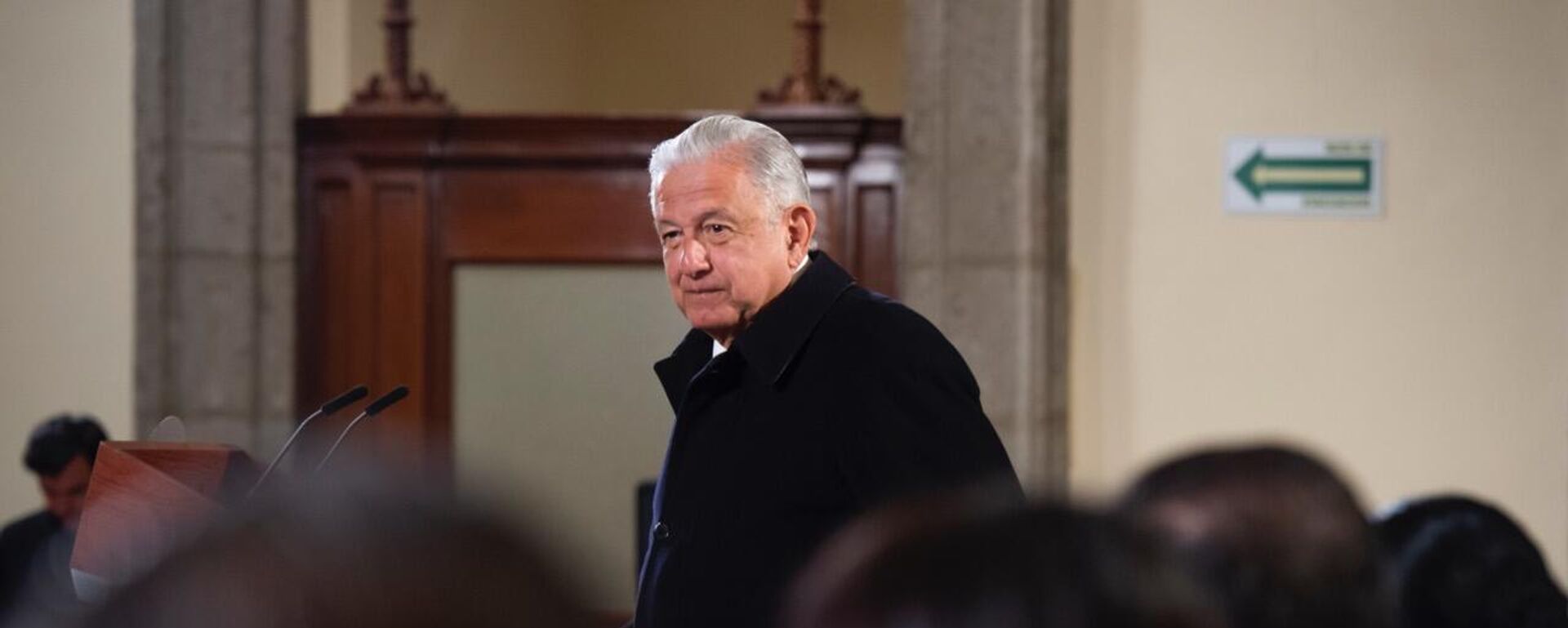 El presidente de México, Andrés Manuel López Obrador - Sputnik Mundo, 1920, 09.02.2022