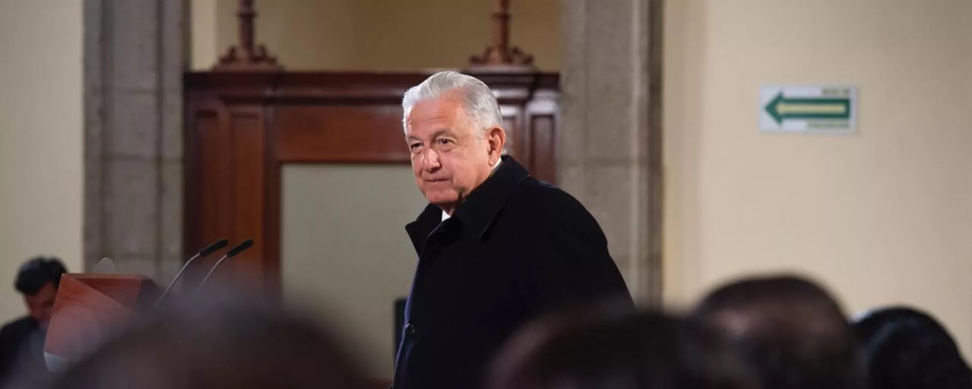 El presidente de México, Andrés Manuel López Obrador El presidente de México, Andrés Manuel López Obrador - Sputnik Mundo, 1920, 09.02.2022