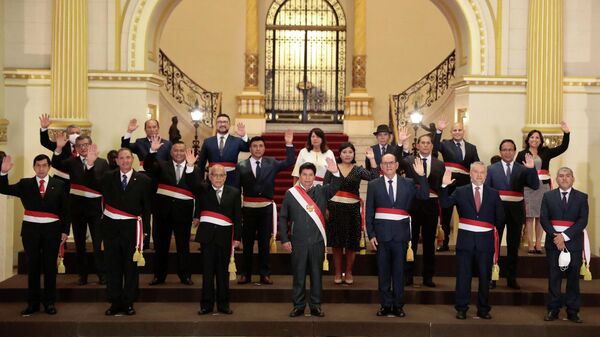 Cuarto gabinete ministerial de Pedro Castillo - Sputnik Mundo