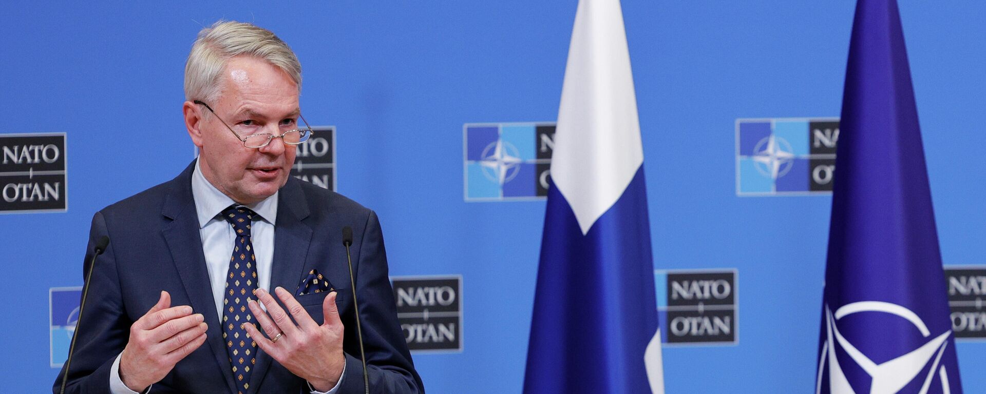 El ministro de Asuntos Exteriores finlandés, Pekka Haavisto - Sputnik Mundo, 1920, 11.02.2022