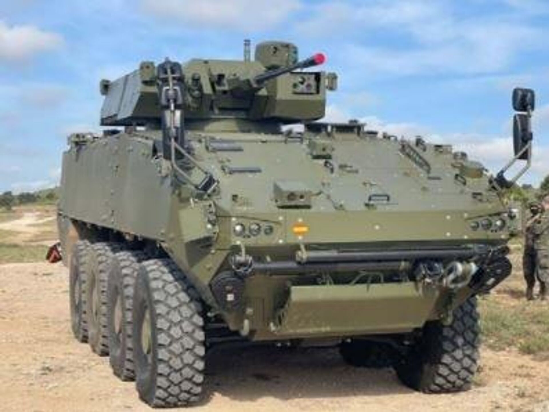 VCR 8x8, el nuevo vehículo de Combate sobre Ruedas del Ejército de Tierra - Sputnik Mundo, 1920, 11.02.2022