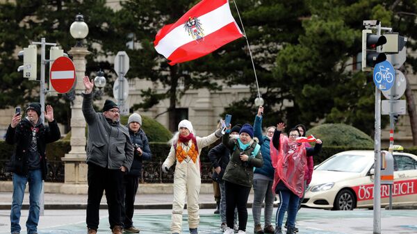 Protestas contra vacunación obligatoria en Canadá - Sputnik Mundo